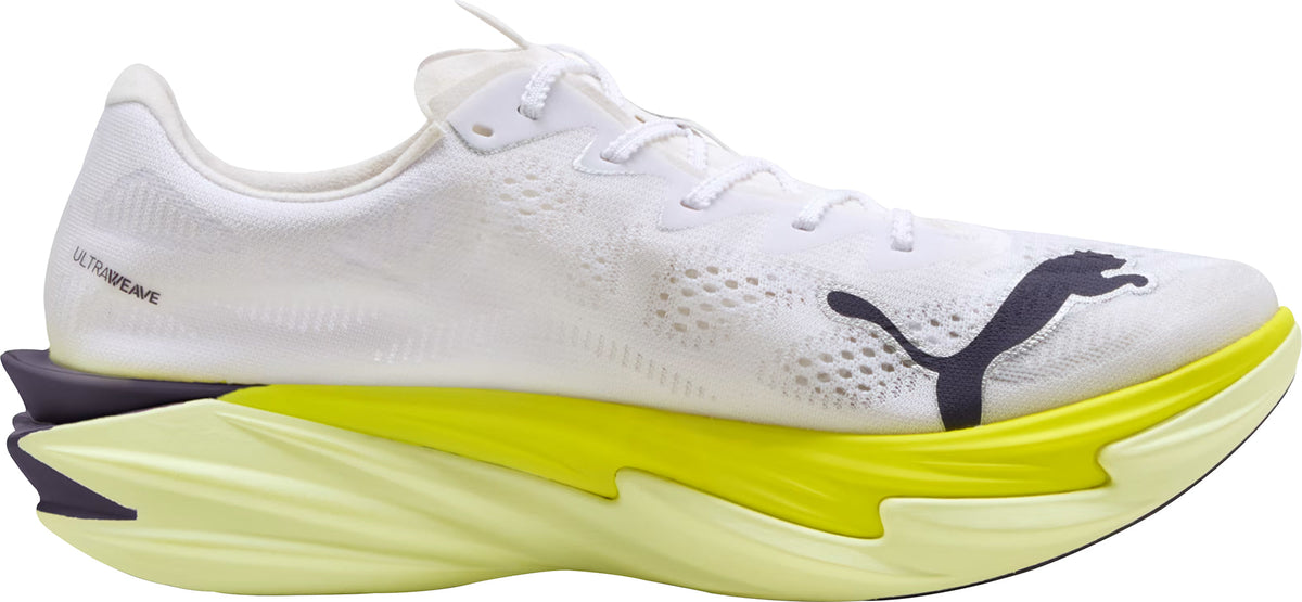 Puma Deviate Nitro Elite 4 Men's Running Shoes - White - View 3