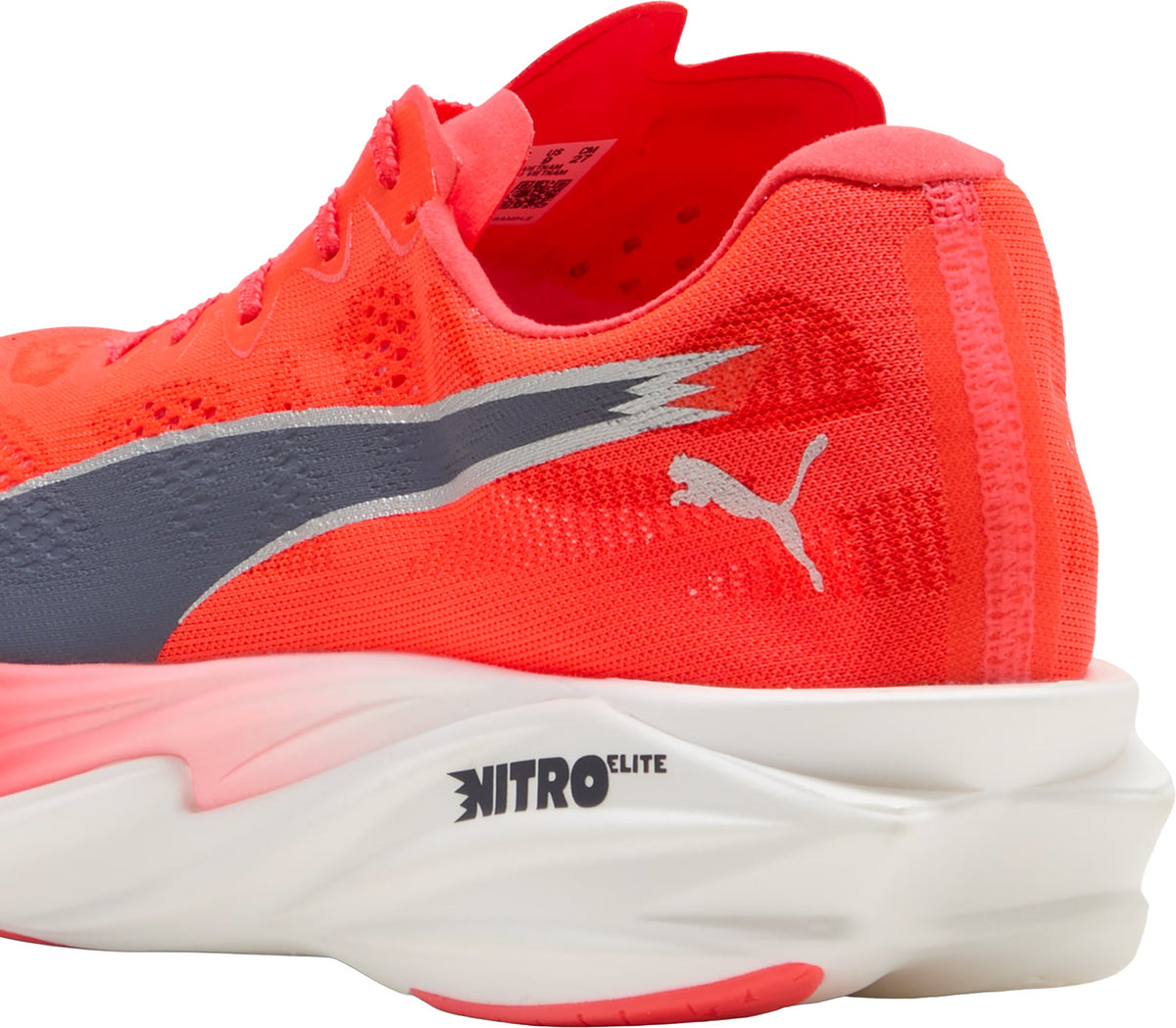 Puma Deviate Nitro Elite 4 Men's Running Shoes - Red - View 6