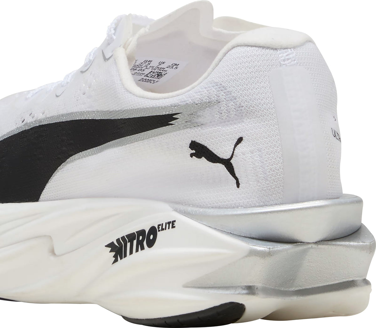 Puma Deviate Nitro Elite 4 Women's Running Shoes - White - View 7