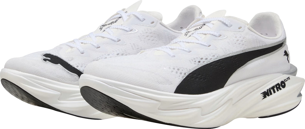 Puma Deviate Nitro Elite 4 Women's Running Shoes - White - View 5
