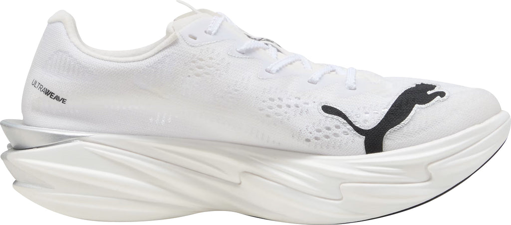 Puma Deviate Nitro Elite 4 Women's Running Shoes - White - View 3