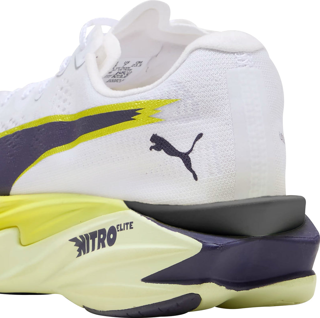 Puma Deviate Nitro Elite 4 Women's Running Shoes - White - View 6