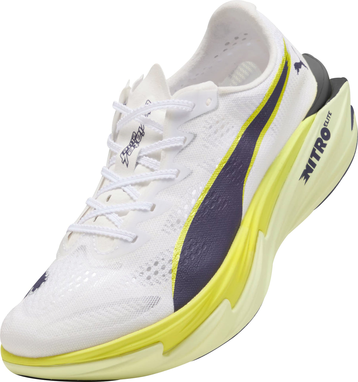 Puma Deviate Nitro Elite 4 Women's Running Shoes - White - View 7
