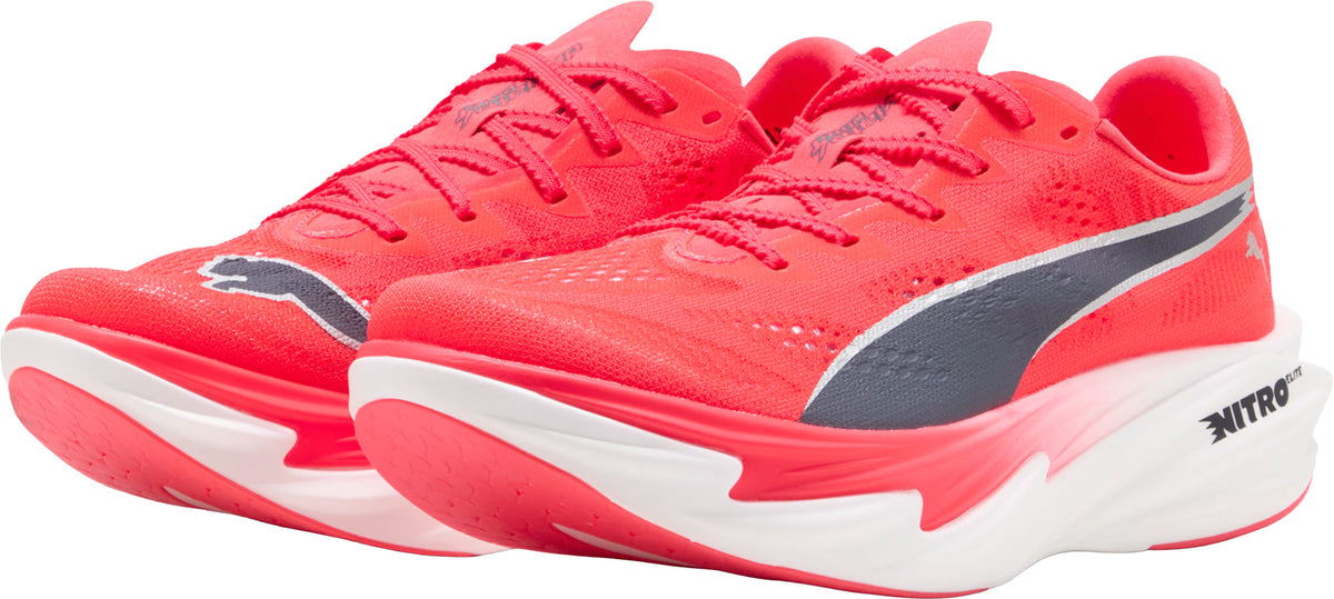 Puma Deviate Nitro Elite 4 Women's Running Shoes - Red - View 5