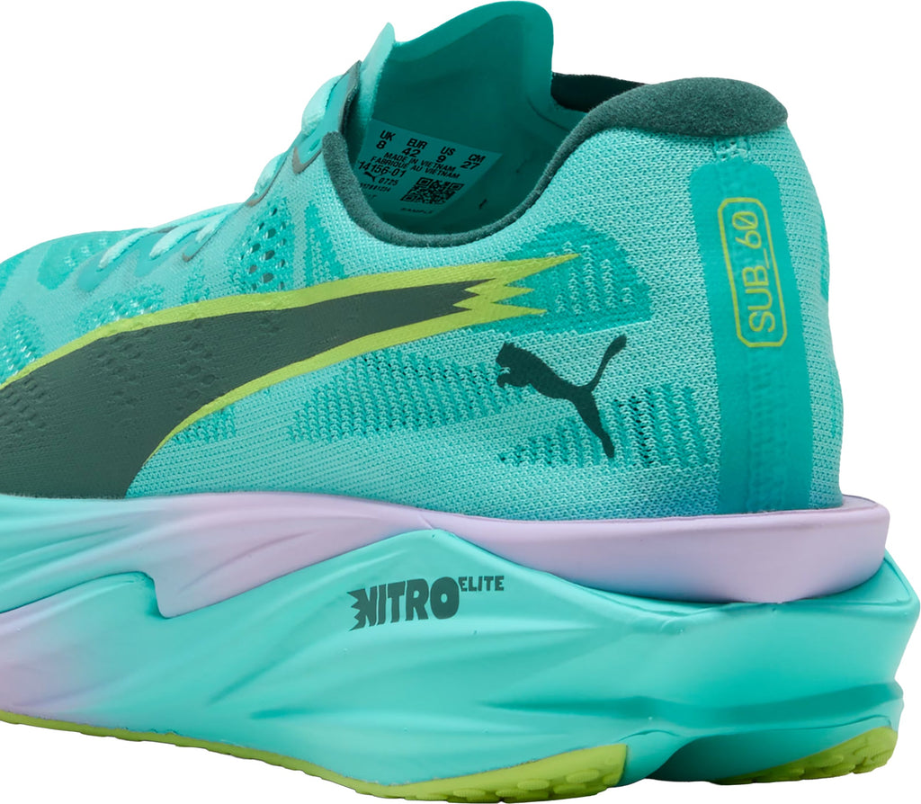 Puma Deviate HYROX Elite Men's Running Shoes - Green - View 6
