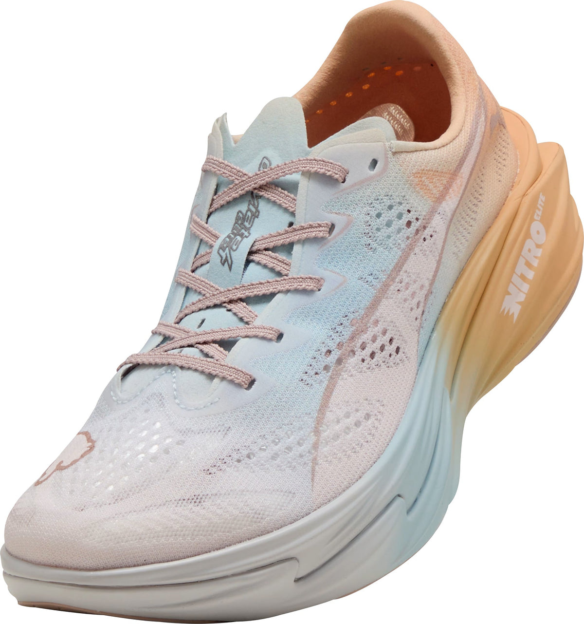 Puma Deviate Nitro Elite 4 RC Women's Running Shoes - Orange - View 7