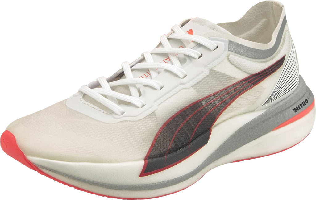 Puma Deviate Nitro Elite Racer Women's Running Shoes - White - View 6