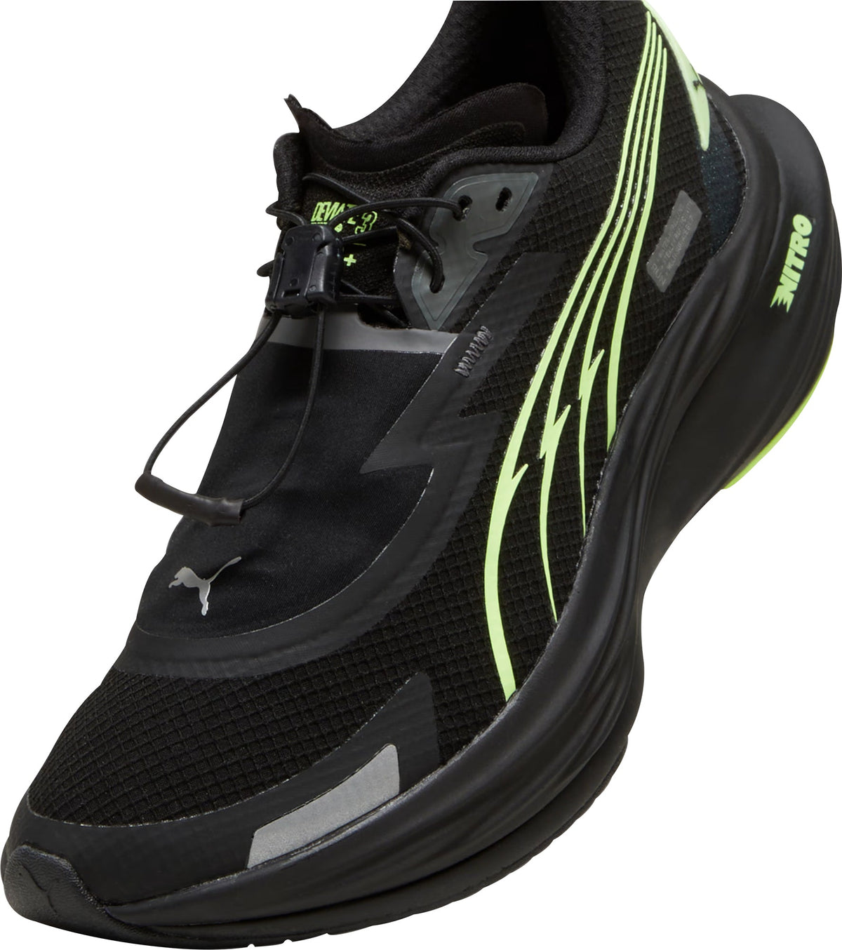 Puma Deviate Nitro 3 WTR+ Women's Running Shoes - Black - View 7