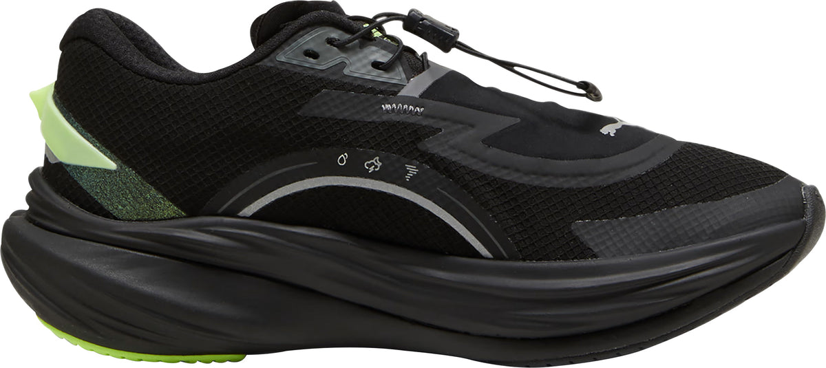 Puma Deviate Nitro 3 WTR+ Women's Running Shoes - Black - View 3