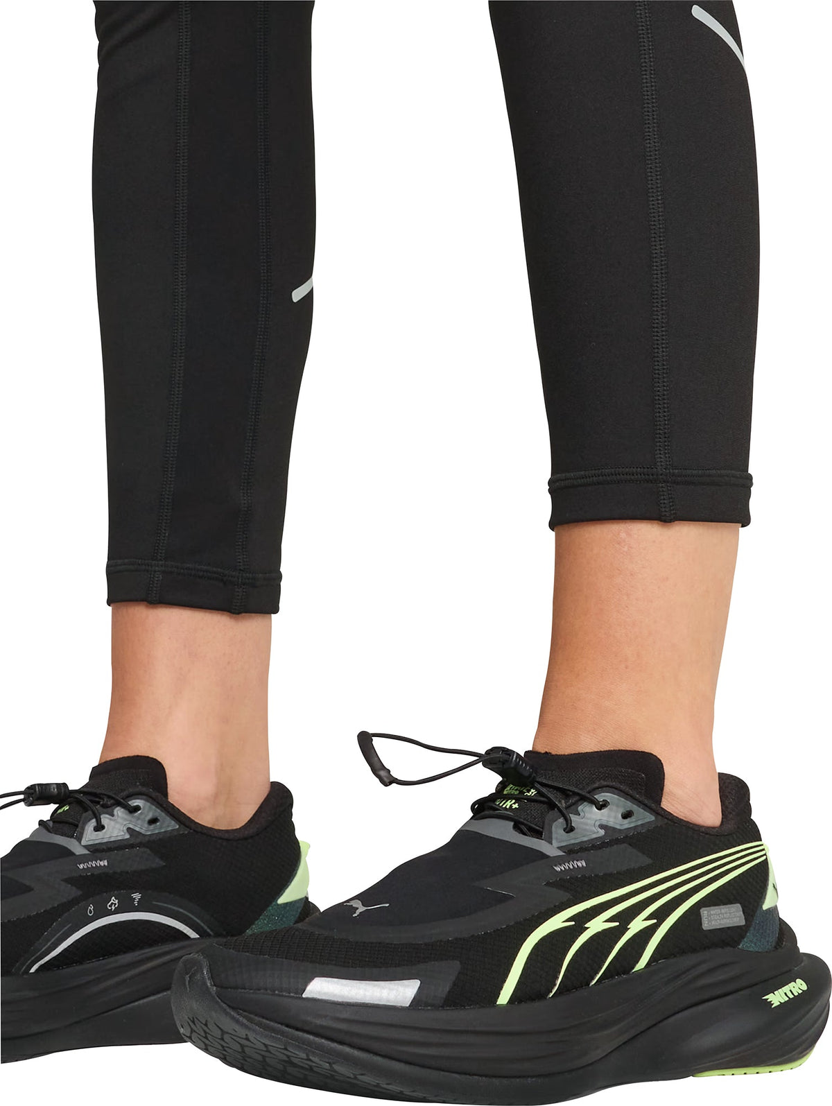 Puma Deviate Nitro 3 WTR+ Women's Running Shoes - Black - View 8