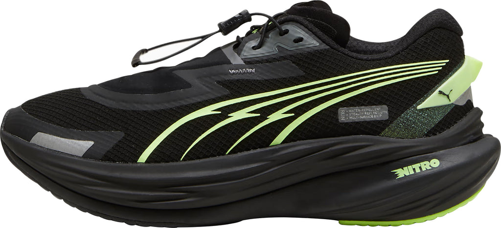 Puma Deviate Nitro 3 WTR+ Women's Running Shoes - Black - View 1
