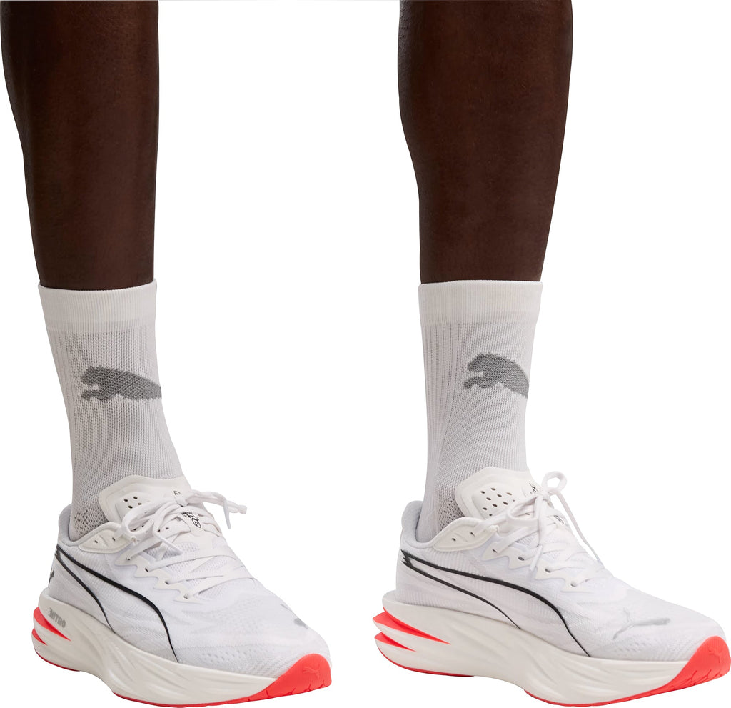 Puma Deviate Pure Nitro Men's Running Shoes - White - View 8