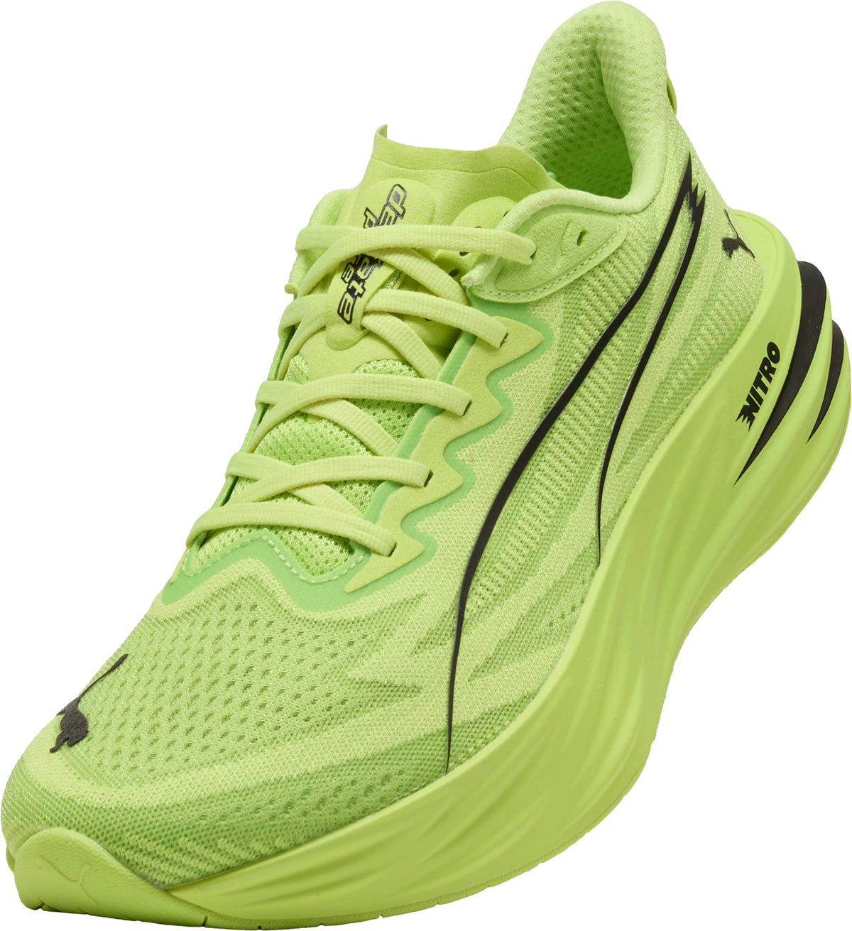 Puma Deviate Pure Nitro Men's Running Shoes - Green - View 7