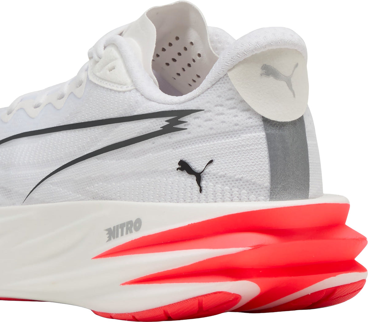Puma Deviate Pure Nitro Women's Running Shoes - White - View 6