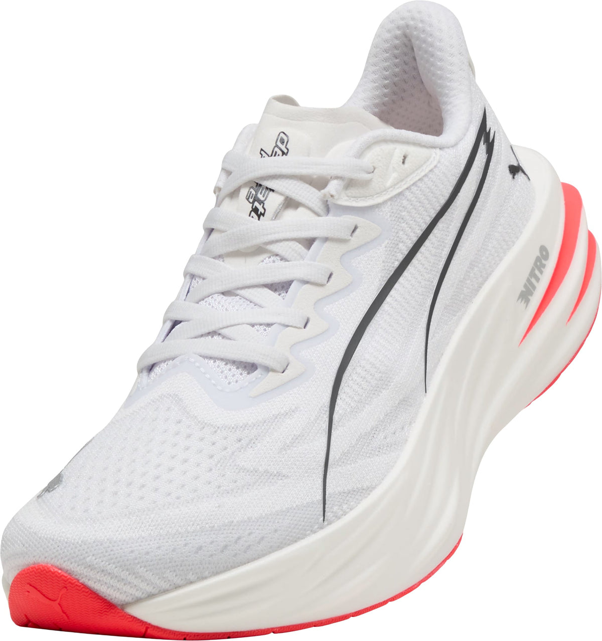 Puma Deviate Pure Nitro Women's Running Shoes - White - View 7