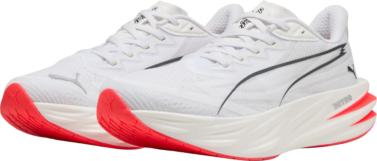Puma Deviate Pure Nitro Women's Running Shoes - White - View 5