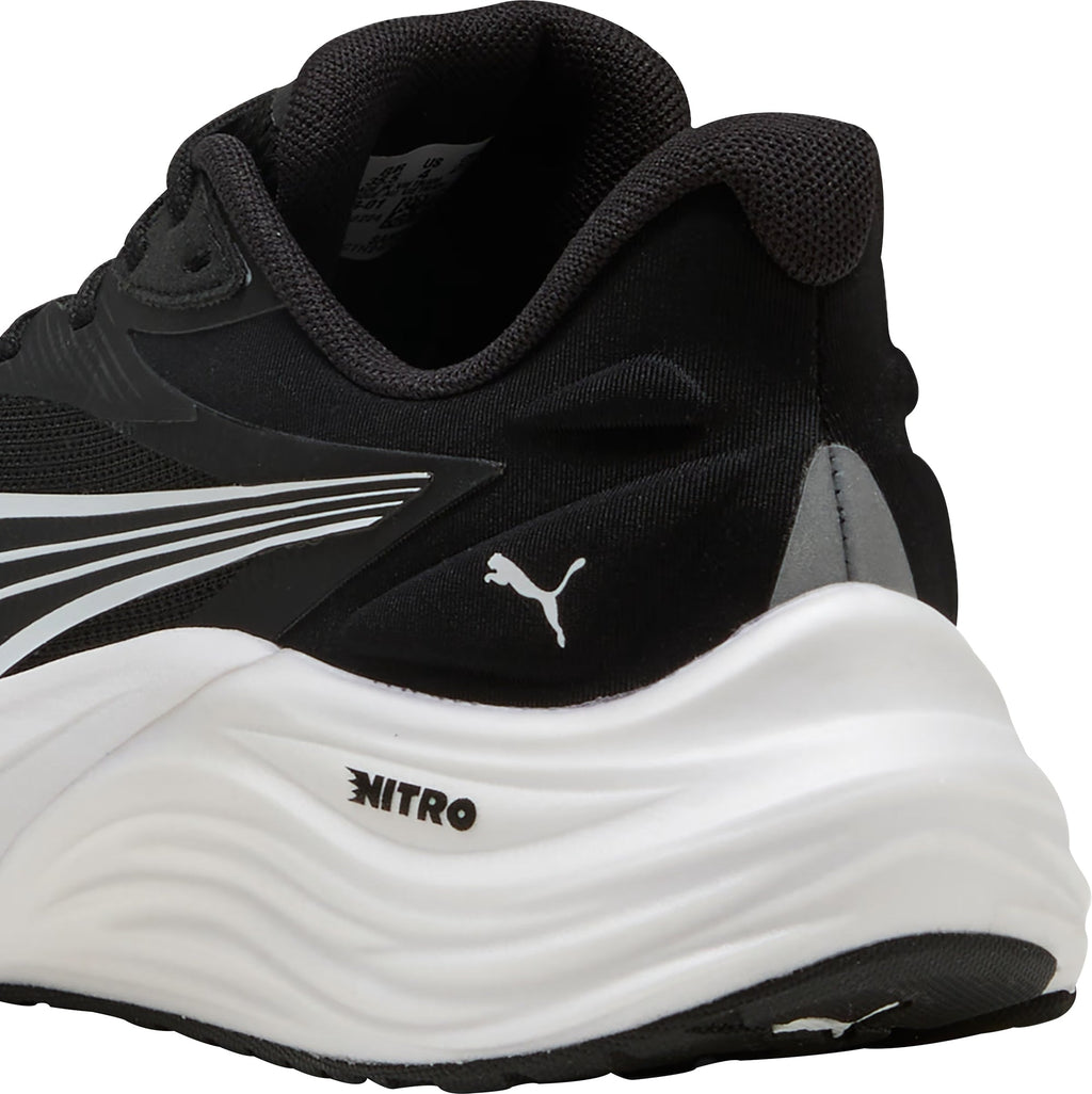 Puma Electrify Nitro 4 Junior Running Shoes - Black - View 6