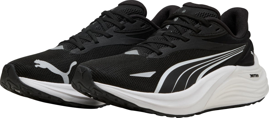 Puma Electrify Nitro 4 Junior Running Shoes - Black - View 5