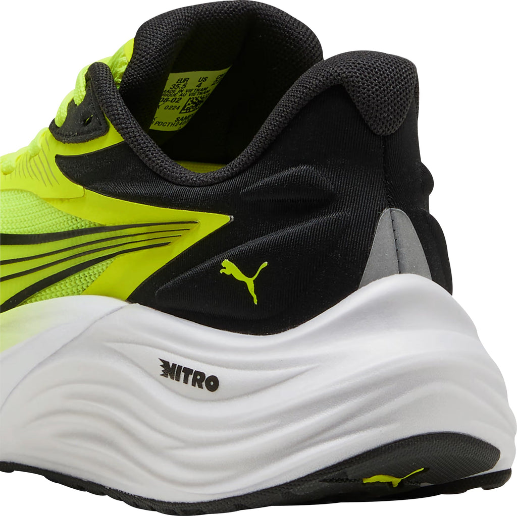 Puma Electrify Nitro 4 Junior Running Shoes - Yellow - View 6