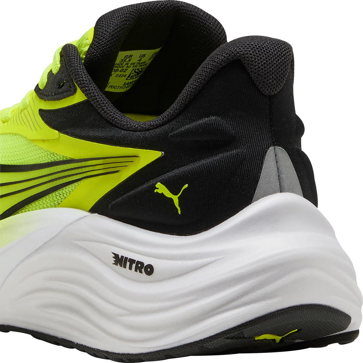 Puma Electrify Nitro 4 Junior Running Shoes - Yellow - View 6