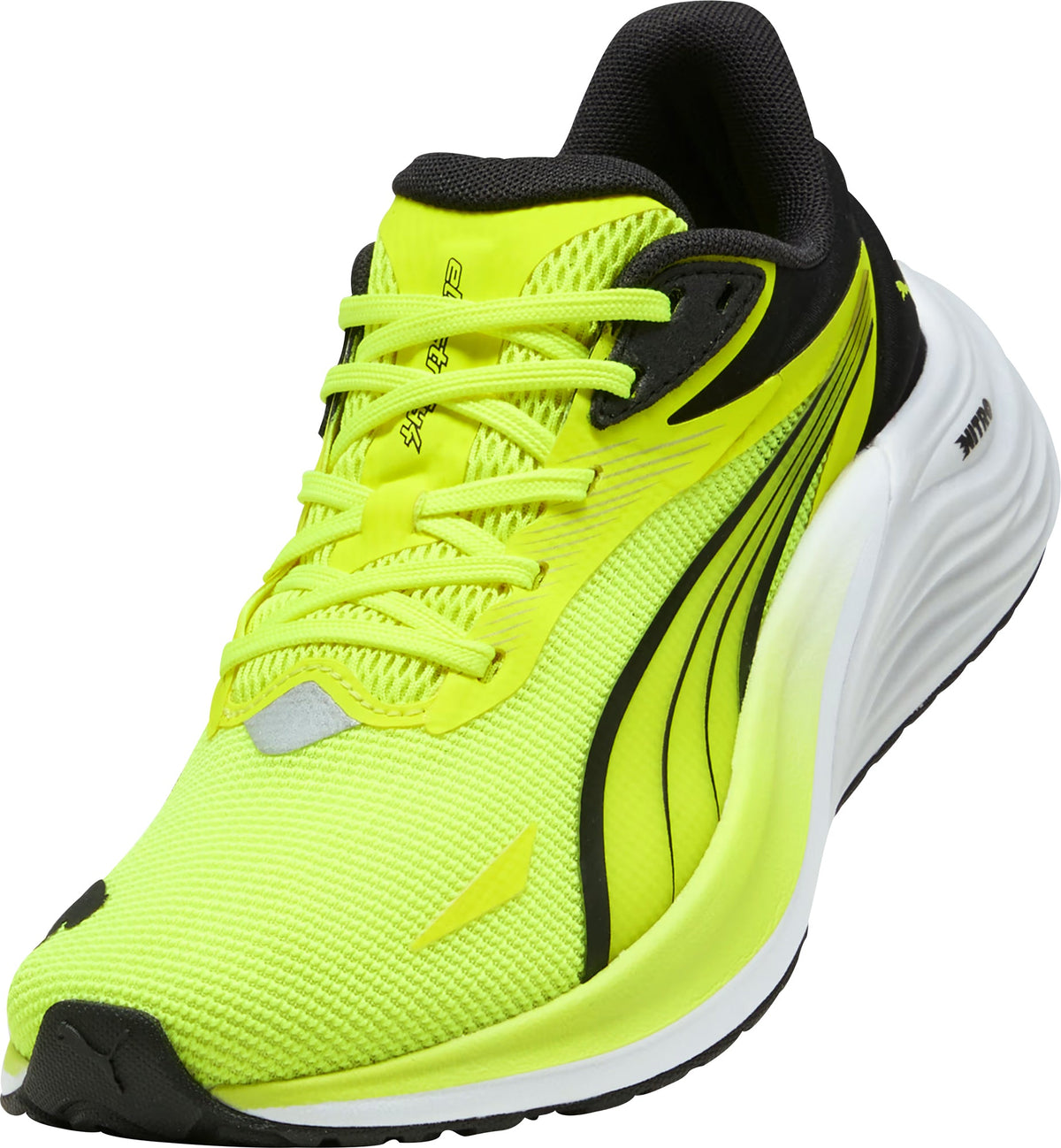 Puma Electrify Nitro 4 Junior Running Shoes - Yellow - View 7