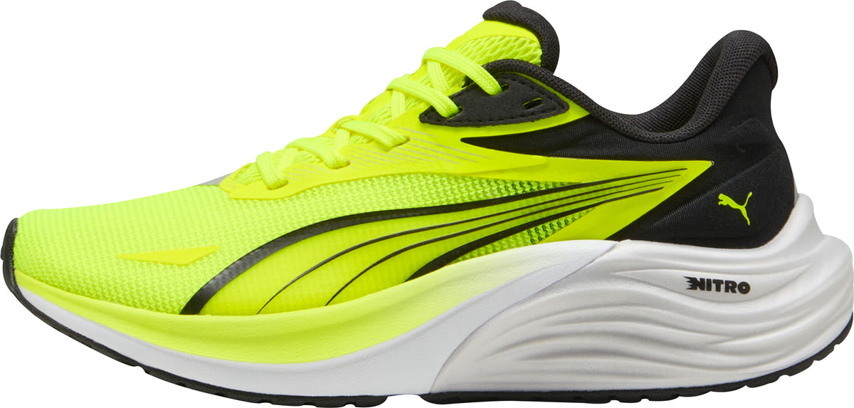 Puma Electrify Nitro 4 Junior Running Shoes - Yellow - View 1