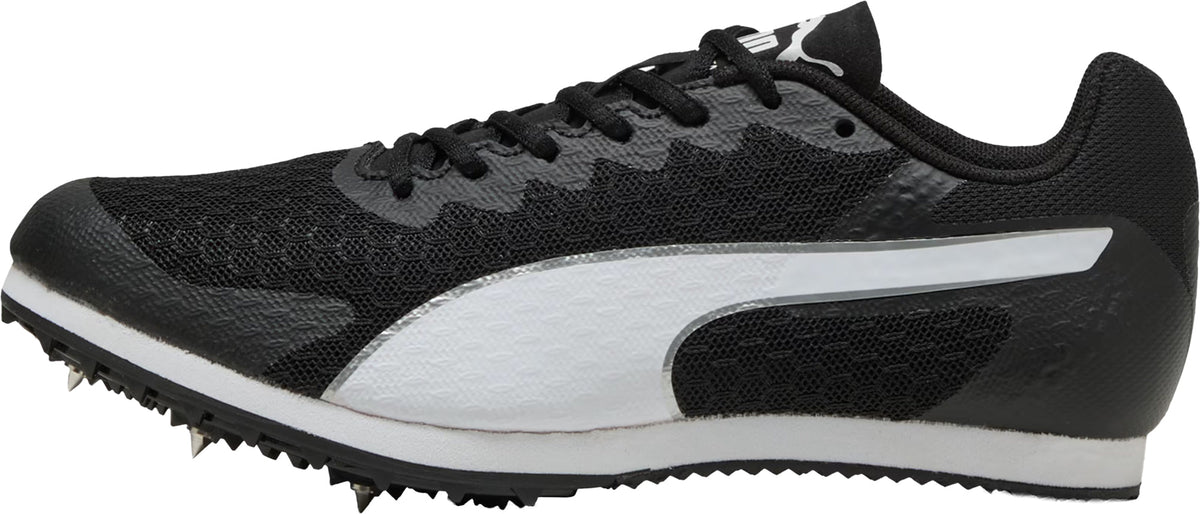 Puma EvoSpeed Star 9 Junior Running Spikes - Black - View 1