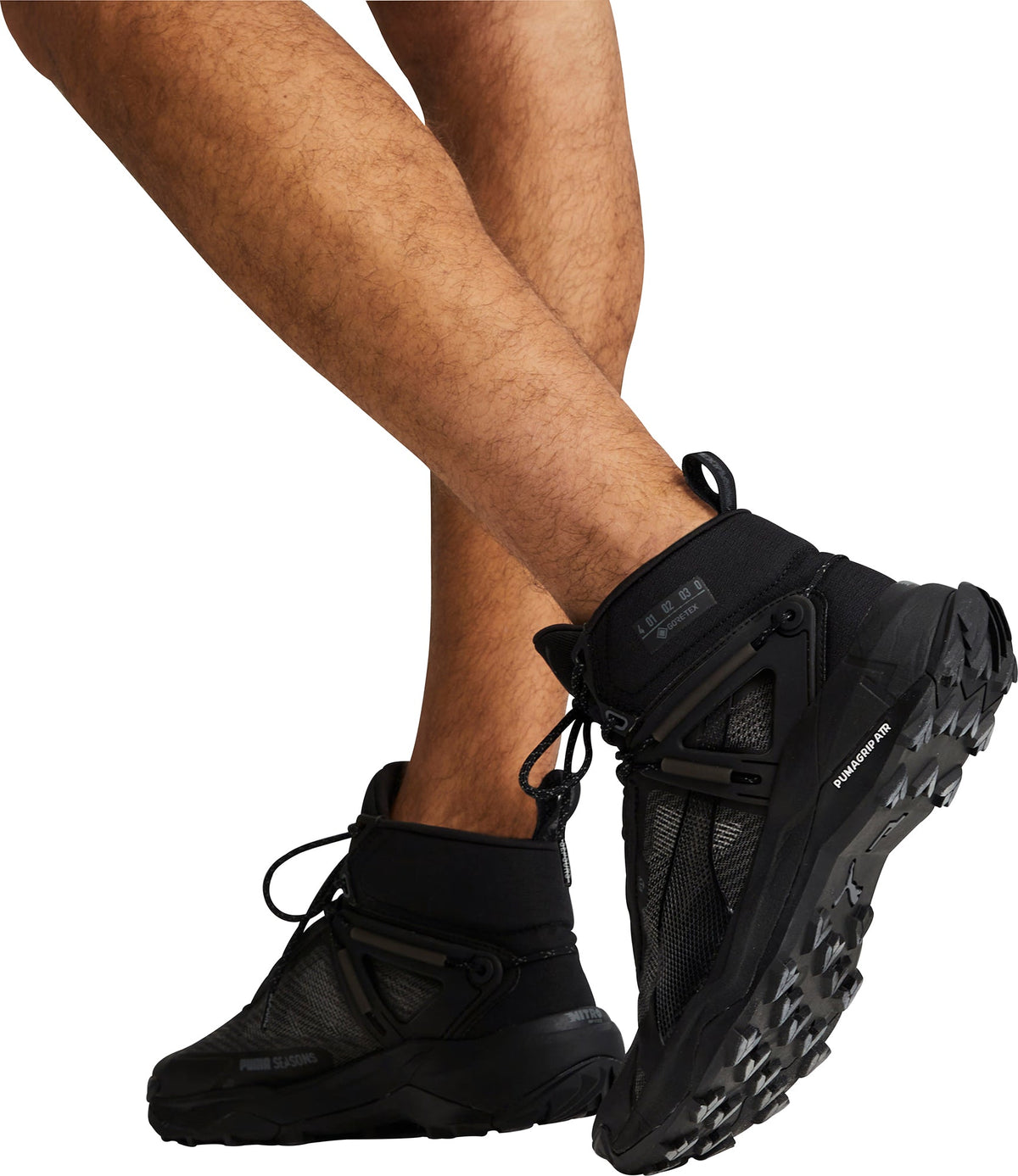Puma Explore Nitro Mid GORE-TEX Men's Walking Boots - Black - View 6