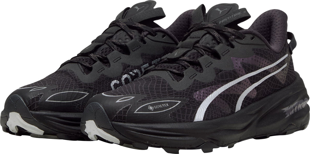 Puma Fast-Trac Nitro 3 GORE-TEX Men's Trail Running Shoes - Black - View 5