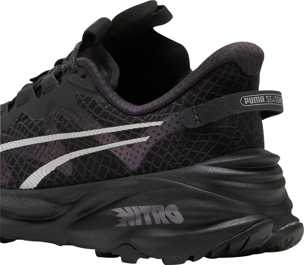 Puma Fast-Trac Nitro 3 GORE-TEX Women's Trail Running Shoes - Black - View 7