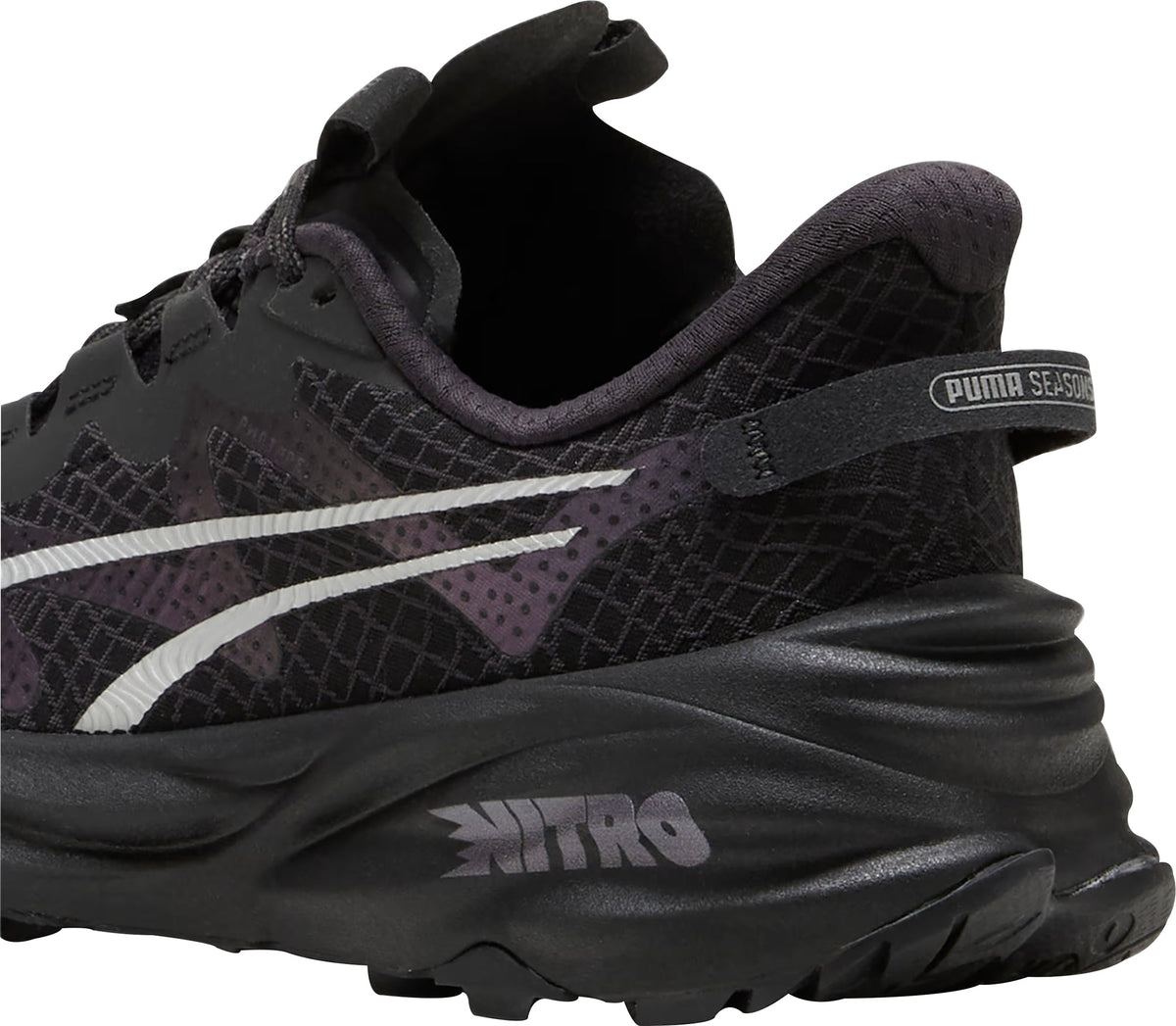 Puma Fast-Trac Nitro 3 GORE-TEX Women's Trail Running Shoes - Black - View 7