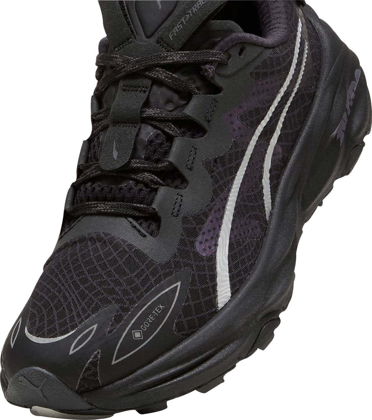 Puma Fast-Trac Nitro 3 GORE-TEX Women's Trail Running Shoes - Black - View 6