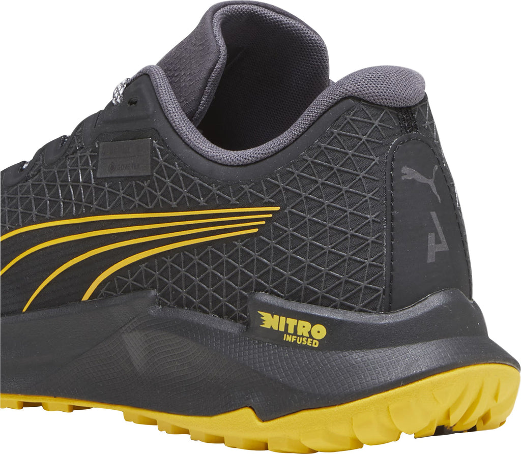 Puma Fast-Trac Nitro GORE-TEX Men's Trail Running Shoes - Black - View 7