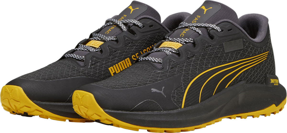 Puma Fast-Trac Nitro GORE-TEX Men's Trail Running Shoes - Black - View 5