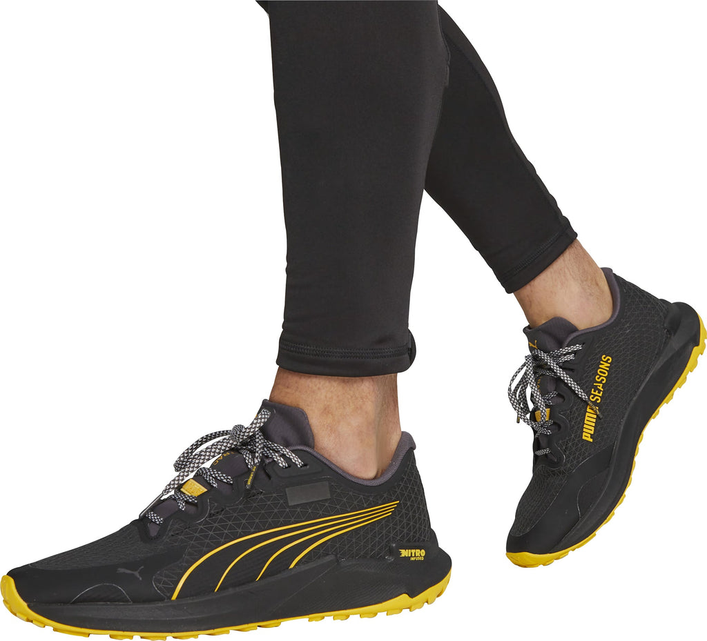 Puma Fast-Trac Nitro GORE-TEX Men's Trail Running Shoes - Black - View 8