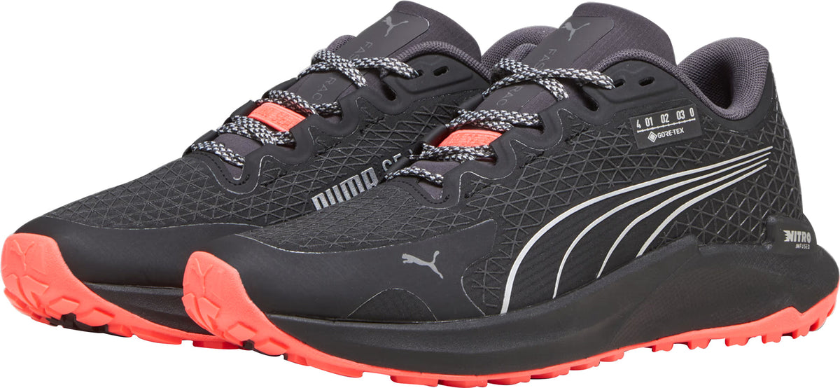 Puma Fast-Trac Nitro GORE-TEX Women's Trail Running Shoes - Black - View 5
