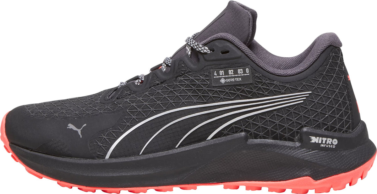 Puma Fast-Trac Nitro GORE-TEX Women's Trail Running Shoes - Black - View 1