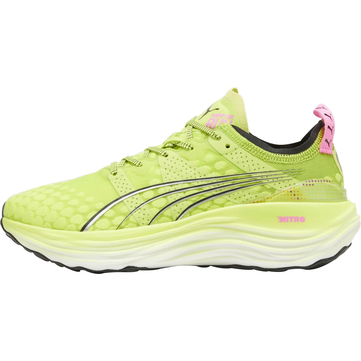 Puma ForeverRun Nitro Women's Running Shoes - Yellow - View 1
