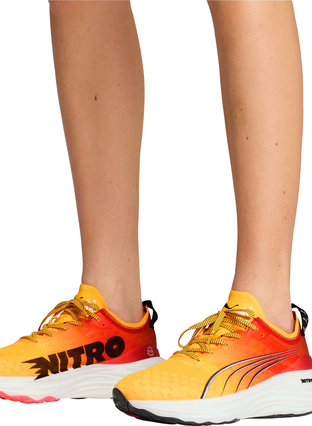 Puma ForeverRun Nitro Women's Running Shoes - Orange - View 8