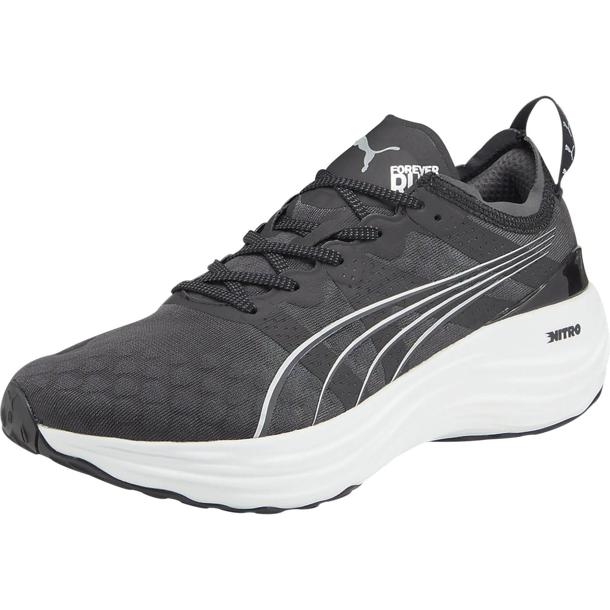 Puma ForeverRun Nitro Men's Running Shoes - Black - View 6