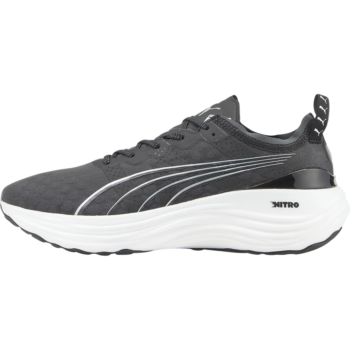 Puma ForeverRun Nitro Men's Running Shoes - Black - View 1