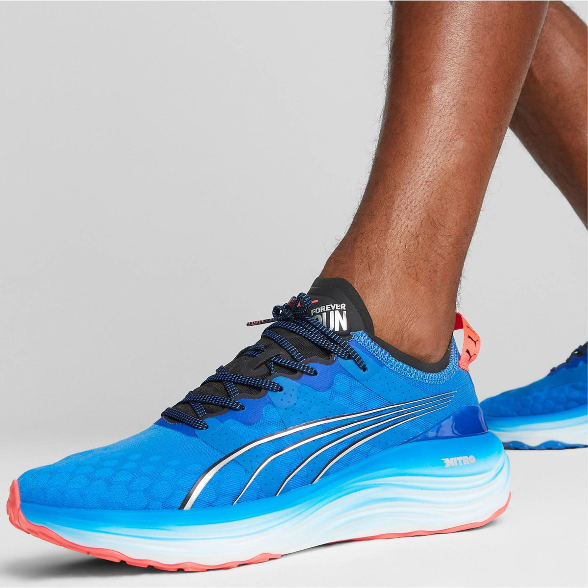 Puma ForeverRun Nitro Men's Running Shoes - Blue - View 8