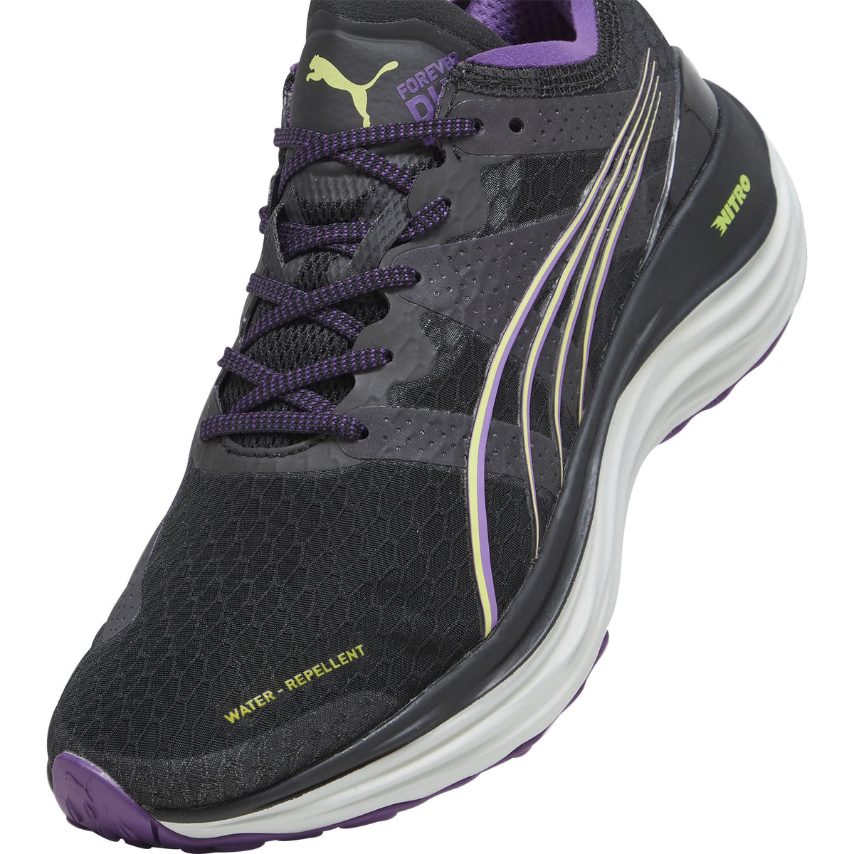 Puma ForeverRun Nitro WTR Women's Running Shoes - Black - View 6