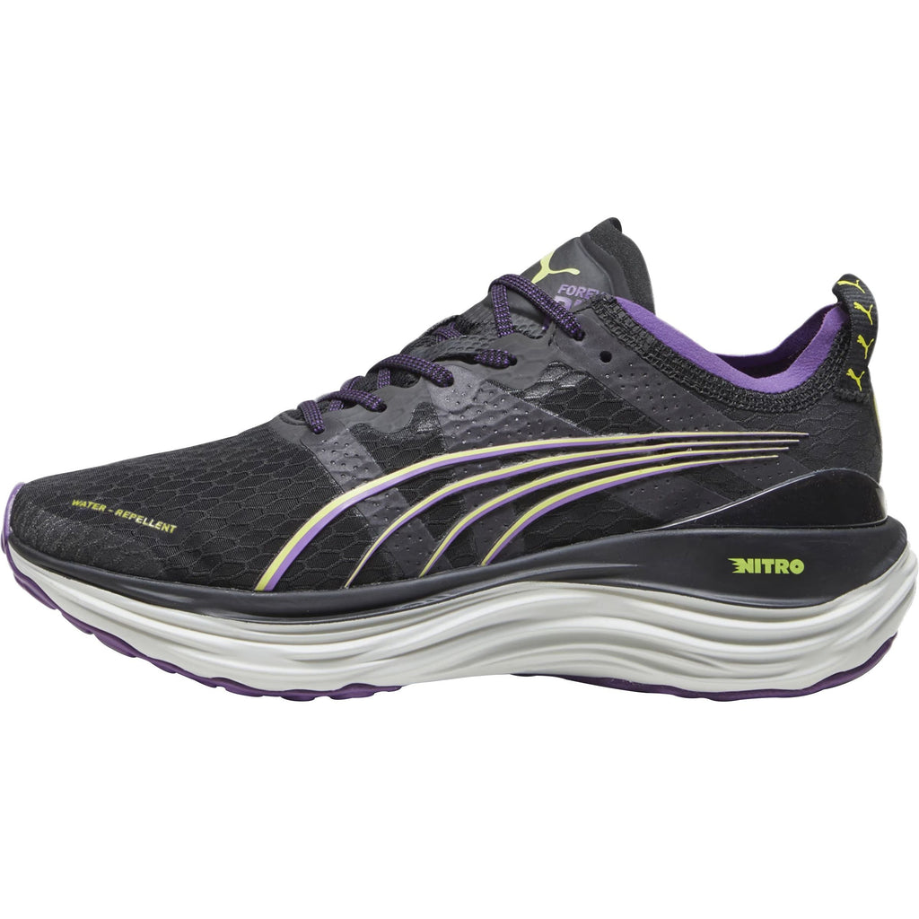 Puma ForeverRun Nitro WTR Women's Running Shoes - Black - View 1