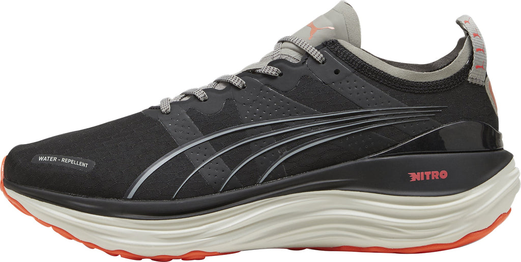 Puma ForeverRun Nitro WTR Men's Running Shoes - Black - View 1