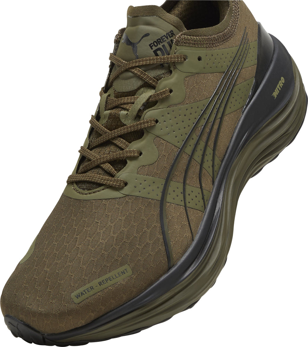 Puma ForeverRun Nitro WTR Men's Running Shoes - Green - View 6