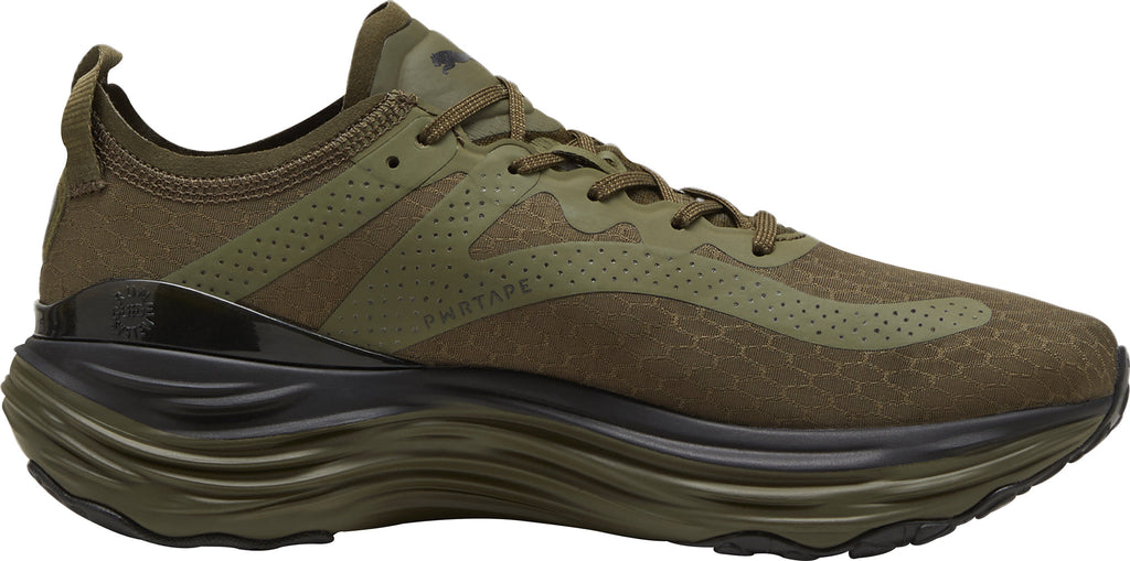 Puma ForeverRun Nitro WTR Men's Running Shoes - Green - View 3