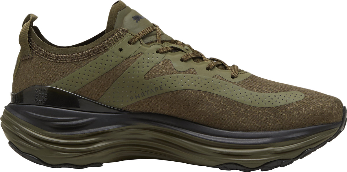 Puma ForeverRun Nitro WTR Men's Running Shoes - Green - View 3