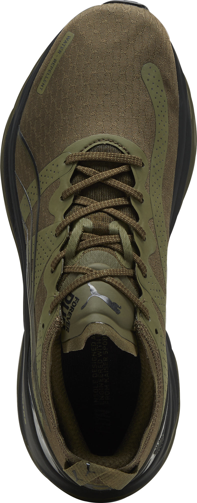 Puma ForeverRun Nitro WTR Men's Running Shoes - Green - View 4