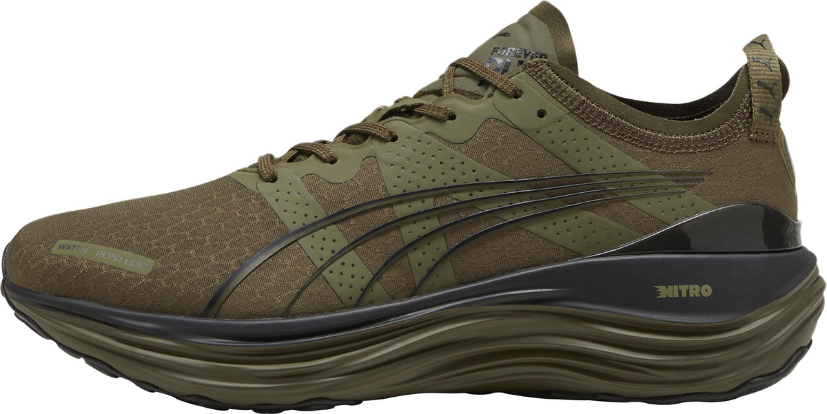 Puma ForeverRun Nitro WTR Men's Running Shoes - Green - View 1